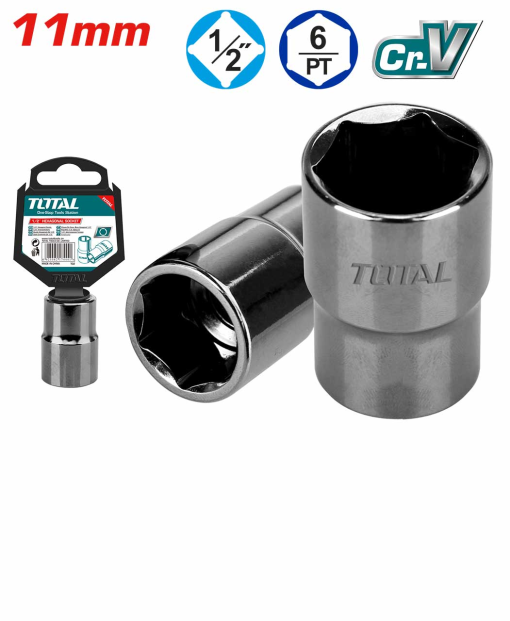 TOTAL TOOLS THTST12111 1/2" 11MM HEXAGONAL SOCKET