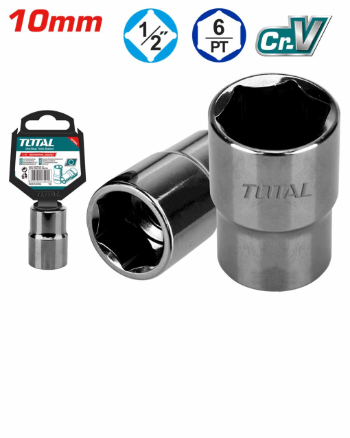 TOTAL TOOLS THTST12101 1/2" 10MM HEXAGONAL SOCKET