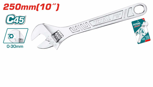 TOTAL TOOLS THT1010103 10" ADJUSTABLE WRENCH