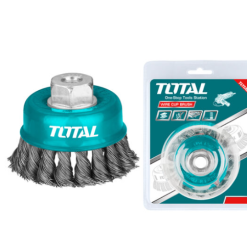 TOTAL TOOLS UTAC32031 3" WIRE CUP BRUSH