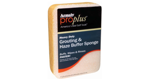 ARMALY PROPLUS SANDED GROUTING W/HAZE BUFFER SPONGE