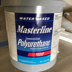 MASTERLINE WATERBASED POLYURETHANE  SATIN 18.2 L
