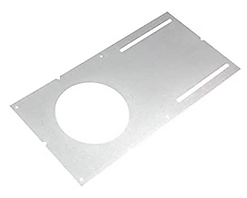 ELITELINE EL-PMP-4 4 IN MOUNTING PLATE WITH MEASUREMENT  WITHOUT NECK